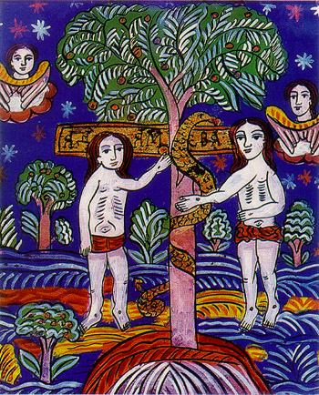 Image of adam and eve